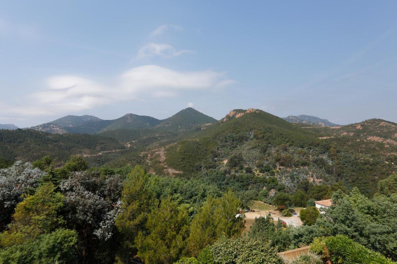 شقة Vue Mer Et Esterel Sur La Baie De Cannes تيول سور مير المظهر الخارجي الصورة